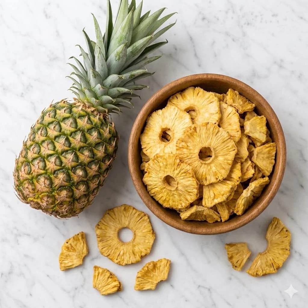 Lotus Mart Premium Dried Pineapple Slices 150g