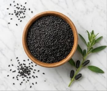 Lotus Mart Natural Black Sesame Seeds 250g