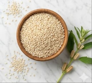 Lotus Mart Natural White Sesame Seeds 250g