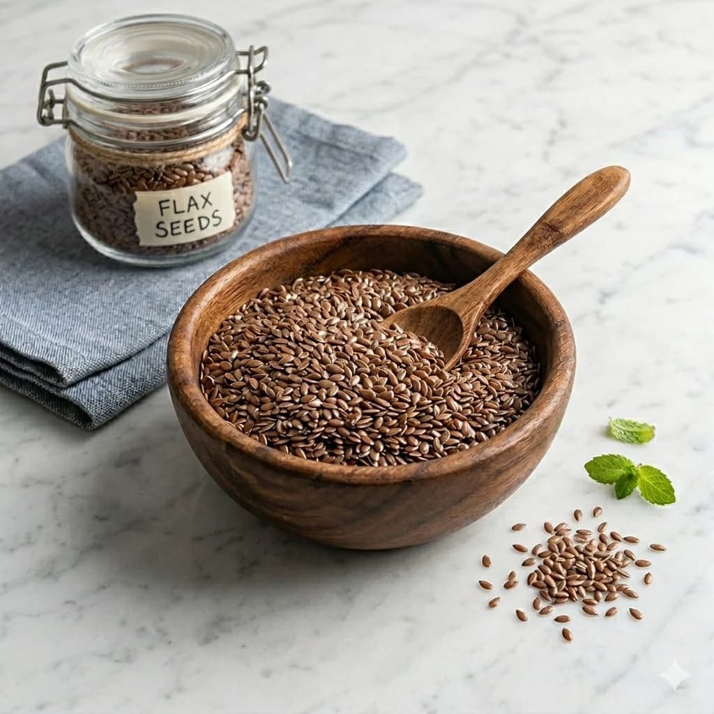 Lotus Mart Premium Authentic Flax Seeds Roasted 500g
