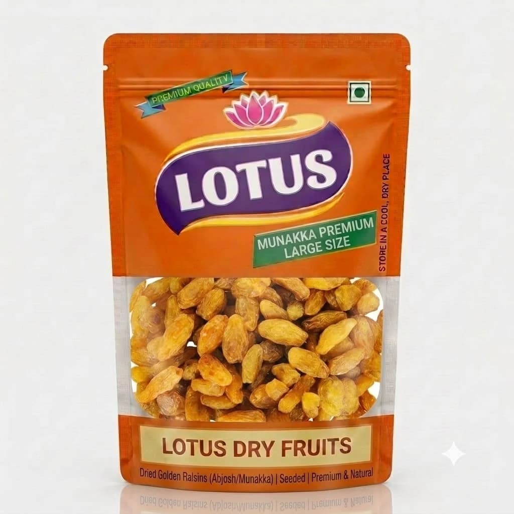 Lotusmart Afghani Munakka Premium Large Size, 250gm